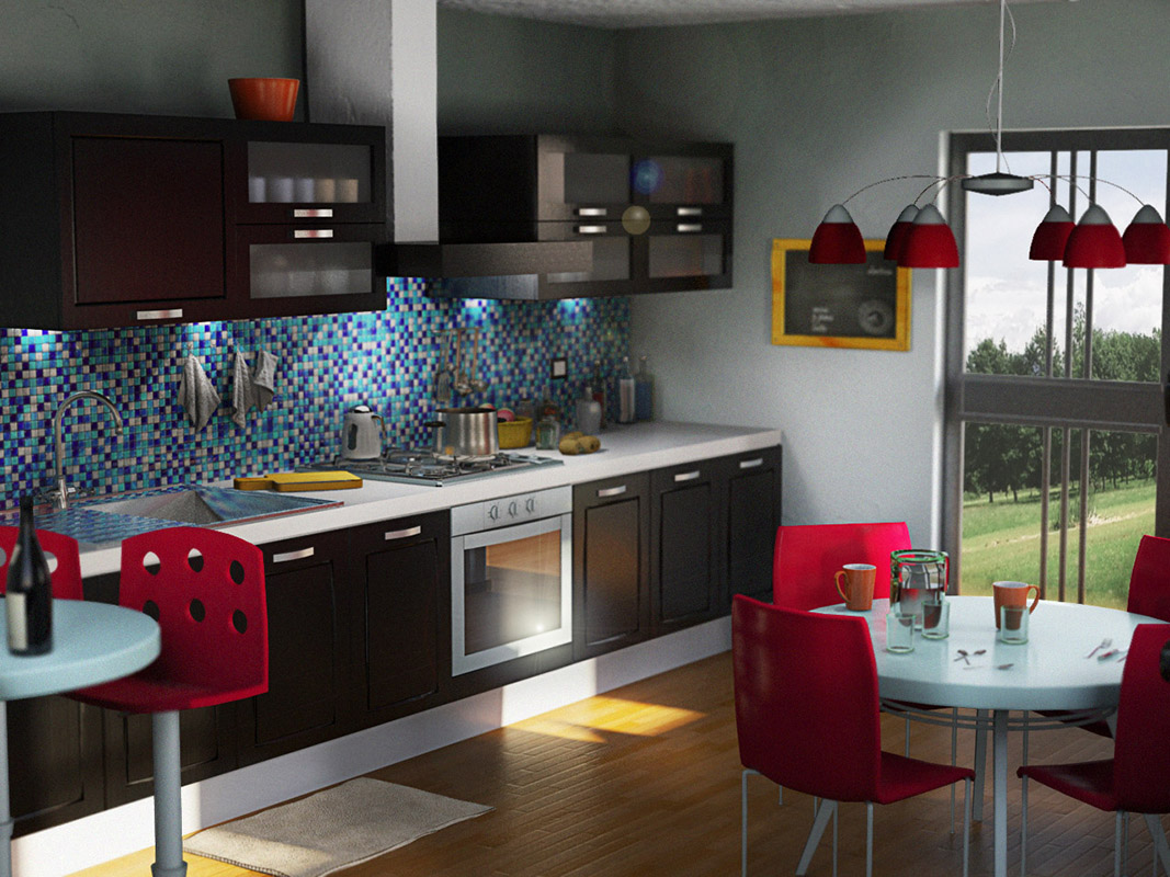 render cucina